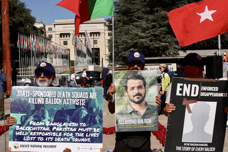 Baloch group urges international action against human rights abuses by Pakistan in Balochistan Baloch group urges international action against human rights abuses by Pakistan in Balochistan