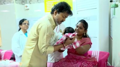 TN CM Vijay launches gold ring scheme for newborns in Madurai TN CM Vijay launches gold ring scheme for newborns in Madurai
