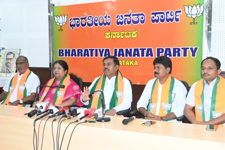 K’taka BJP demands Shivakumar’s apology over farmers’ concerns K’taka BJP demands Shivakumar’s apology over farmers’ concerns