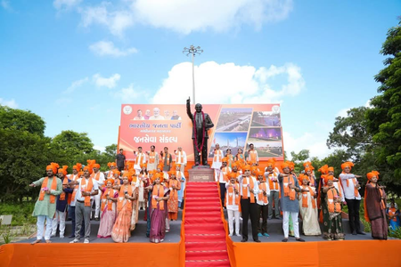 Ahead of Gandhinagar civic poll, BJP’s 44 candidates take ‘Jan Seva’ pledge Ahead of Gandhinagar civic poll, BJP’s 44 candidates take ‘Jan Seva’ pledge