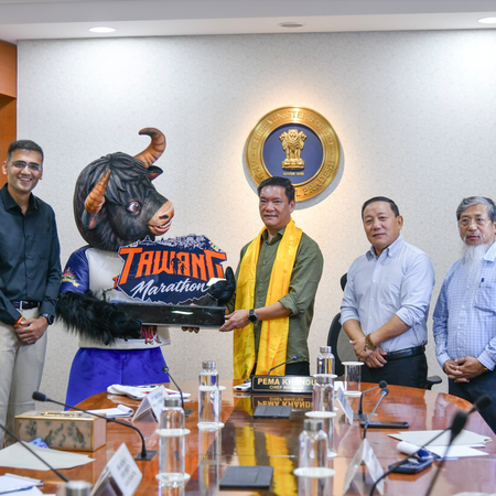 Tawang Marathon to showcase Arunachal’s Himalayan landscape, cultural heritage: CM Pema Khandu Tawang Marathon to showcase Arunachal’s Himalayan landscape, cultural heritage: CM Pema Khandu
