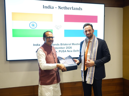 India and Netherlands discuss ways to strengthen cooperation in agriculture and food security India and Netherlands discuss ways to strengthen cooperation in agriculture and food security