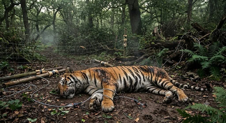 MP: Two tigers found dead; electrocution suspected in Ratapani MP: Two tigers found dead; electrocution suspected in Ratapani