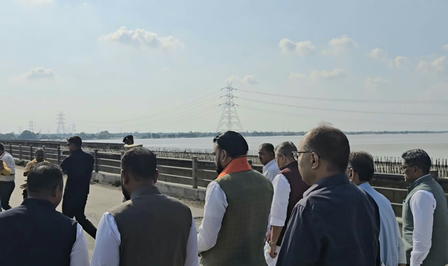CM Samrat Choudhary conducts aerial survey of flood situation in Bihar’s East Champaran CM Samrat Choudhary conducts aerial survey of flood situation in Bihar’s East Champaran