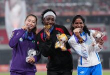 Asian Games: Record-breaking Vithya, gutsy Sreeshankar, Parul, Gulveer double make it India’s day (Round-up) Asian Games: Record-breaking Vithya, gutsy Sreeshankar, Parul, Gulveer double make it India’s day (Round-up)