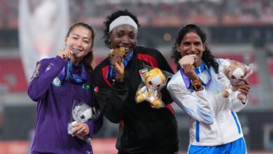 Asian Games: Record-breaking Vithya, gutsy Sreeshankar, Parul, Gulveer double make it India’s day (Round-up) Asian Games: Record-breaking Vithya, gutsy Sreeshankar, Parul, Gulveer double make it India’s day (Round-up)