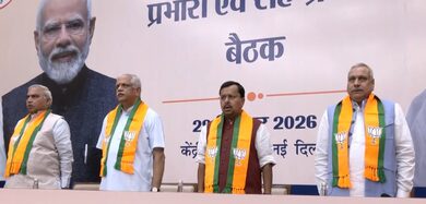 First meeting of BJP’s newly appointed state in-charges, co-in-charges underway First meeting of BJP’s newly appointed state in-charges, co-in-charges underway