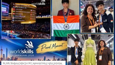 NIFT students win 2 Silver Medals, Medal for Excellence at WorldSkills Shanghai 2026