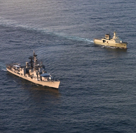 INS Ranvijay makes port call at Oman’s Salalah INS Ranvijay makes port call at Oman’s Salalah