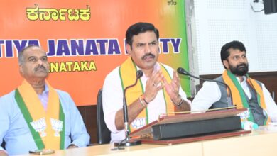 K’taka BJP chief urges Cong not to undermine public trust in EC; focus on drought situation K’taka BJP chief urges Cong not to undermine public trust in EC; focus on drought situation