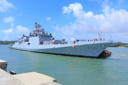 INS Tarkash arrives in Mombasa to boost India-Kenya maritime ties