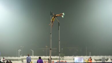 Asian Games: Dev Meena betters own national record with 5.50m clearance in pole vault