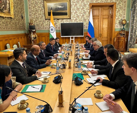 Moscow: Russian Deputy FM, Indian Ambassador discuss Ukraine situation Moscow: Russian Deputy FM, Indian Ambassador discuss Ukraine situation