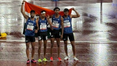 Asian Games: India ends athletics campaign with bronze in men’s 4x400m relay
