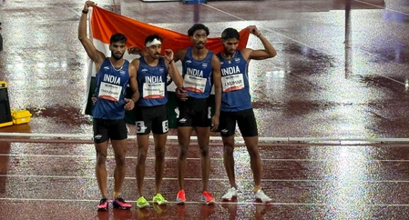 Asian Games: India ends athletics campaign with bronze in men’s 4x400m relay Asian Games: India ends athletics campaign with bronze in men’s 4x400m relay