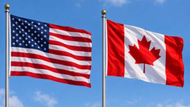 US bans more Canadian goods as trade war grows US bans more Canadian goods as trade war grows