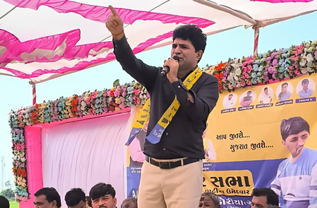 Gujarat: Five AAP candidates withdraw in Gandhinagar civic polls Gujarat: Five AAP candidates withdraw in Gandhinagar civic polls