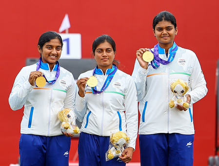 Asian Games: ‘We just had to give our best’, says Jyothi after India’s gold-winning fight in compound archery Asian Games: ‘We just had to give our best’, says Jyothi after India’s gold-winning fight in compound archery