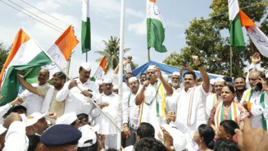 ‘Bharat Jodo 2.0’: Congress launches padyatra from Karnataka BJP chief’s Shikaripura constituency ‘Bharat Jodo 2.0’: Congress launches padyatra from Karnataka BJP chief’s Shikaripura constituency