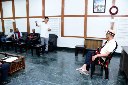 Peace must come first for development, administrative processes, says Manipur CM Peace must come first for development, administrative processes, says Manipur CM