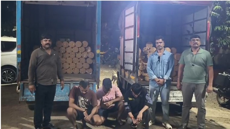 Maharashtra: Crime branch busts illegal liquor consignment bound for Rajkot Maharashtra: Crime branch busts illegal liquor consignment bound for Rajkot