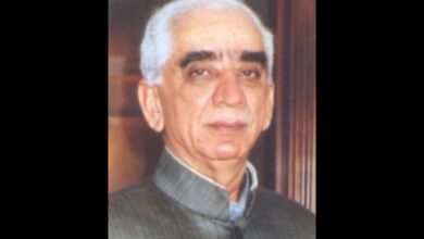 BJP leaders pay tribute to former Union Minister Jaswant Singh on his death anniversary