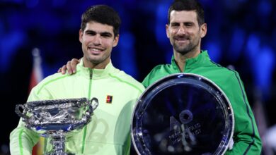 US Open: ‘It’s a big surprise,’ says Alcaraz on Djokovic’s shock first-round exit US Open: ‘It’s a big surprise,’ says Alcaraz on Djokovic’s shock first-round exit