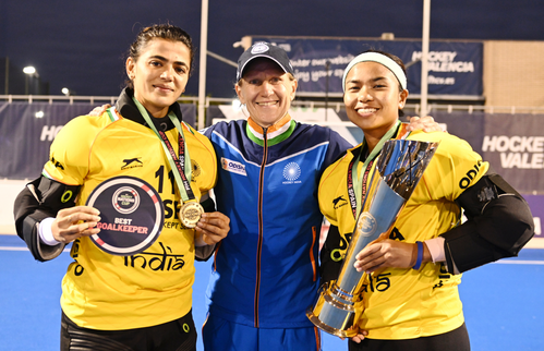 India’s Bichu Devi shortlisted for Magic Skills Award for last-minute saves in Hockey World Cup India’s Bichu Devi shortlisted for Magic Skills Award for last-minute saves in Hockey World Cup