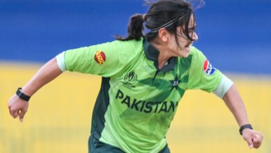 Fatima Sana fined 10 per cent match fee for Code of Conduct breach in clash against India