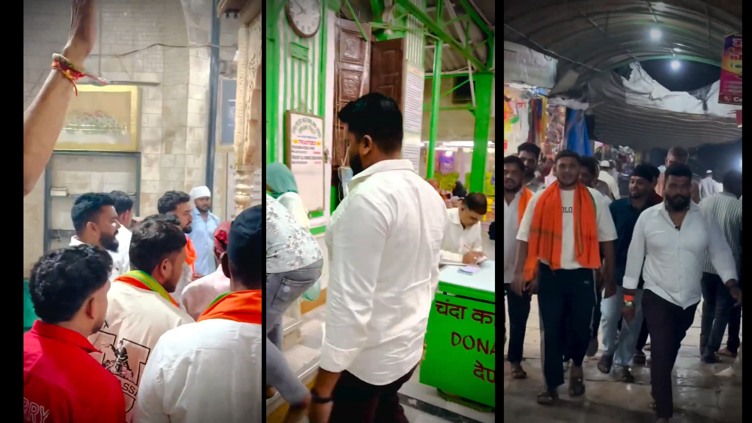 Sakal Hindu Samaj Members Raise ‘Liberation’ Slogans at Haji Malang Dargah in Thane Sakal Hindu Samaj Members Raise ‘Liberation’ Slogans at Haji Malang Dargah in Thane