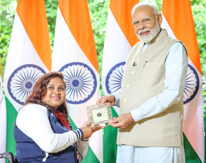 Asian Para Games: PM Modi congratulates Mona Agarwal, Avani Lekhara for gold and silver wins Asian Para Games: PM Modi congratulates Mona Agarwal, Avani Lekhara for gold and silver wins