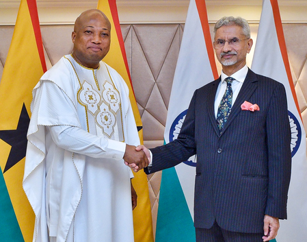 EAM Jaishankar to visit Ghana to advance relations in pharmaceutical development EAM Jaishankar to visit Ghana to advance relations in pharmaceutical development