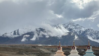 28 Ladakh locations identified by standard place & feature on Survey of India map
