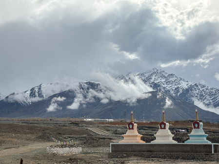 28 Ladakh locations identified by standard place & feature on Survey of India map