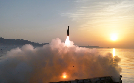 North Korea fires nearly dozen ballistic missiles after South Korea’s dialogue offer