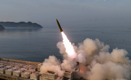 North Korea fires ballistic missiles towards Sea of Japan