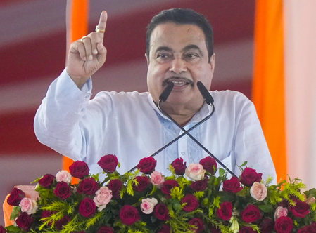 Nitin Gadkari announces over Rs 500 crore for strengthening and widening national highways in West Bengal Nitin Gadkari announces over Rs 500 crore for strengthening and widening national highways in West Bengal