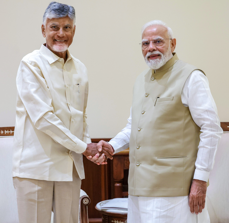 PM Modi’s remarkable journey of leadership sustained by public trust: Chandrababu Naidu PM Modi’s remarkable journey of leadership sustained by public trust: Chandrababu Naidu