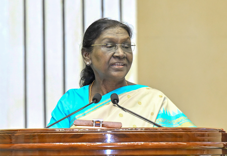 President Droupadi Murmu extends Durga Puja greetings, calls for respect for women President Droupadi Murmu extends Durga Puja greetings, calls for respect for women