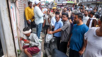 Rajasthan: JDA launches anti-encroachment drive on New Sanganer Road, traffic diverted Rajasthan: JDA launches anti-encroachment drive on New Sanganer Road, traffic diverted