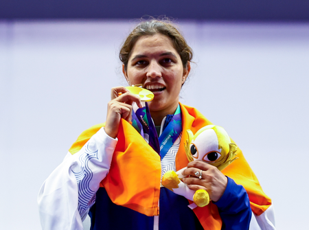 Asian Games: Double gold medallist Neeru Dhanda named India’s flag-bearer for closing ceremony Asian Games: Double gold medallist Neeru Dhanda named India’s flag-bearer for closing ceremony