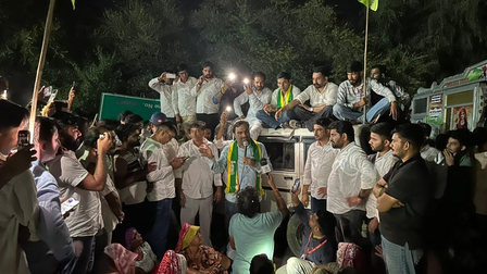 Raj administration agrees to Beniwal’s demands after massive protest in Sri Ganganagar Raj administration agrees to Beniwal’s demands after massive protest in Sri Ganganagar