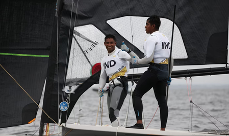 Asian Games: Manu Francis, Prince Kurisinkal Noble sail India to first medal with men’s skiff silver Asian Games: Manu Francis, Prince Kurisinkal Noble sail India to first medal with men’s skiff silver