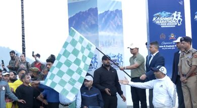 ‘Run for Unity’ marathon flagged off in Srinagar, ADGP stresses youth engagement, anti-drug campaign