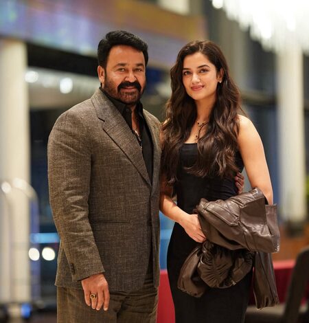 Bhagyashrii Borse tells Mohanlal: To be your co-actor feels like a blessing!