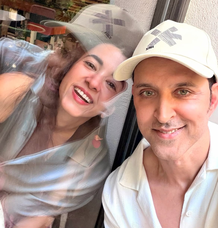 Hrithik Roshan & Saba Azad celebrate 5 years of togetherness, Sussanne Khan says ‘Soooo sweeet’ Hrithik Roshan & Saba Azad celebrate 5 years of togetherness, Sussanne Khan says ‘Soooo sweeet’