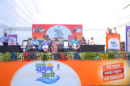 Clean Yamuna collective responsibility of govt, citizens: Delhi CM Clean Yamuna collective responsibility of govt, citizens: Delhi CM