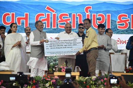 Gujarat CM inaugurates 14-hectare ‘Sarvodaya Van’ in Porbandar Gujarat CM inaugurates 14-hectare ‘Sarvodaya Van’ in Porbandar