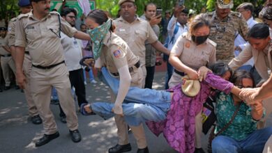Left student unions, other organisations stage protest to demand CEC’s resignation