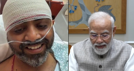 Was chanting ‘Hanuman Chalisa’: Capt Machchhar recounts cockpit fightback to PM Modi Was chanting ‘Hanuman Chalisa’: Capt Machchhar recounts cockpit fightback to PM Modi